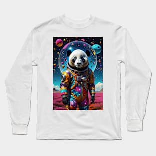 Cosmic Panda Adventure Long Sleeve T-Shirt